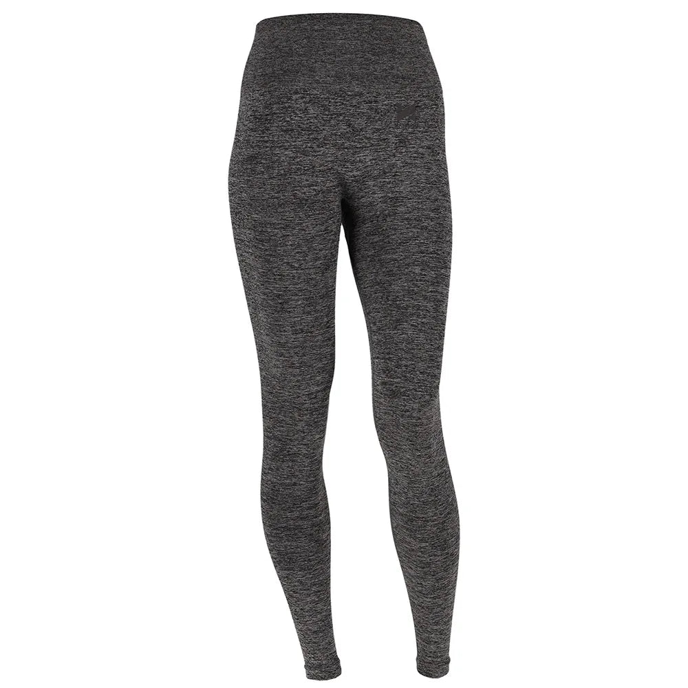 Sportlegging Dames Antraciet Gemêleerd