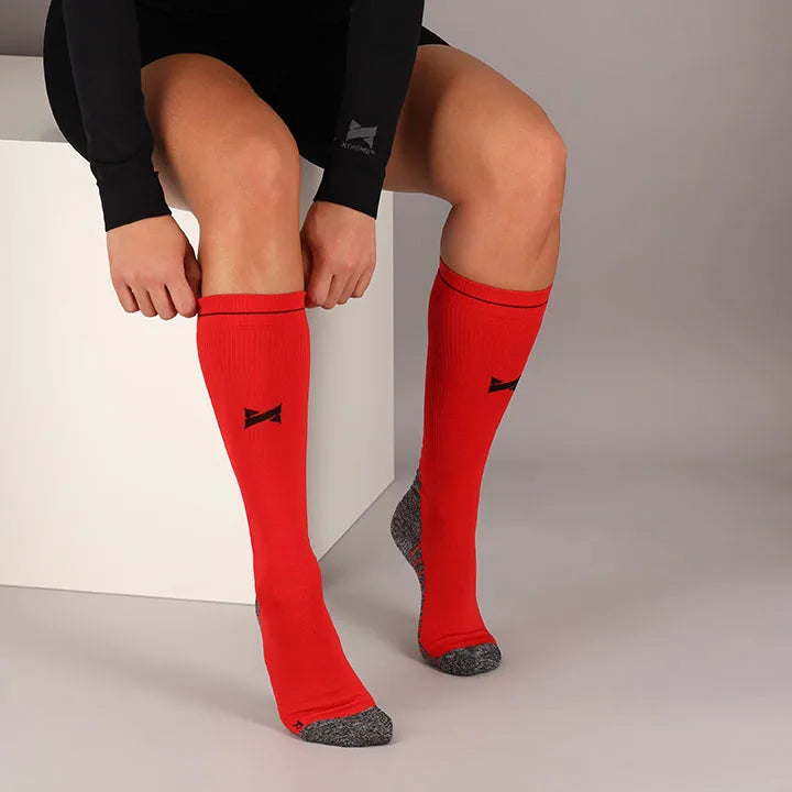 Compressiesokken 2-Pack Rood 35/38