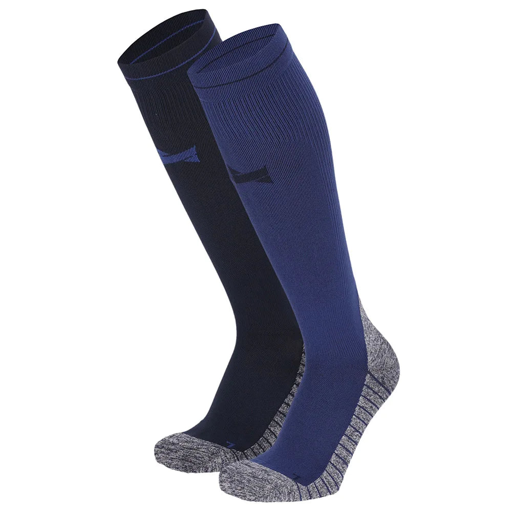 Compressiesokken 2-Pack Blauw 35/38