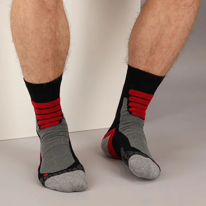 Wandelsokken 2-pk Multi Black 39/42