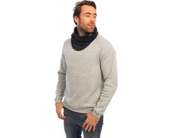 Softshell Techno Thermo Nekwarmer Unisex Zwart
