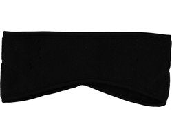 Thermo Fleece Hoofdband Unisex Zwart