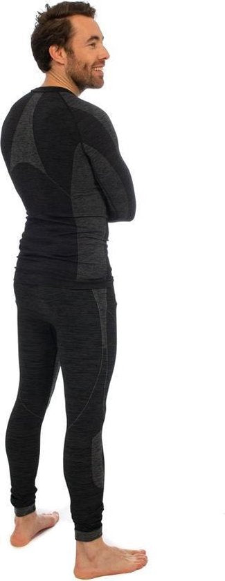 Premium Thermo Broek Heren Zwart XL