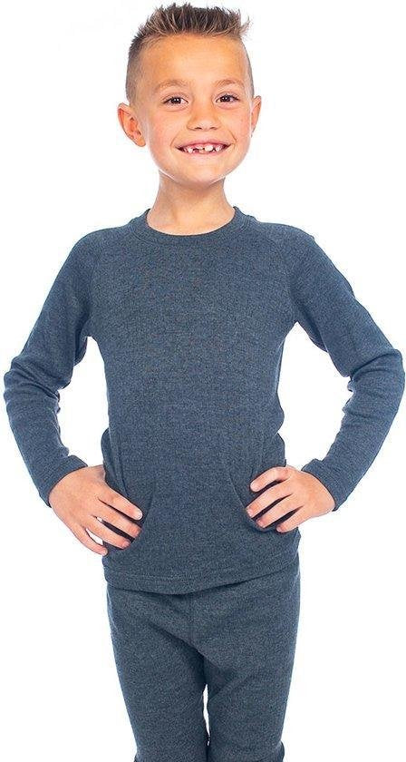 Thermo Shirt Kinderen Antraciet 128/134