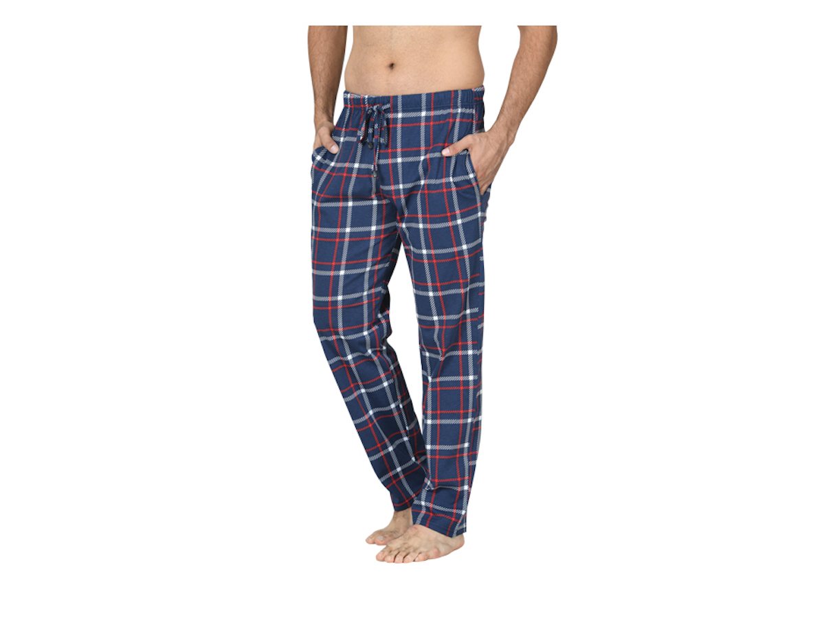 MP - Comfort Essentials - Pyjama Broek - 2pk - Navy Geruit / Navy - XXL