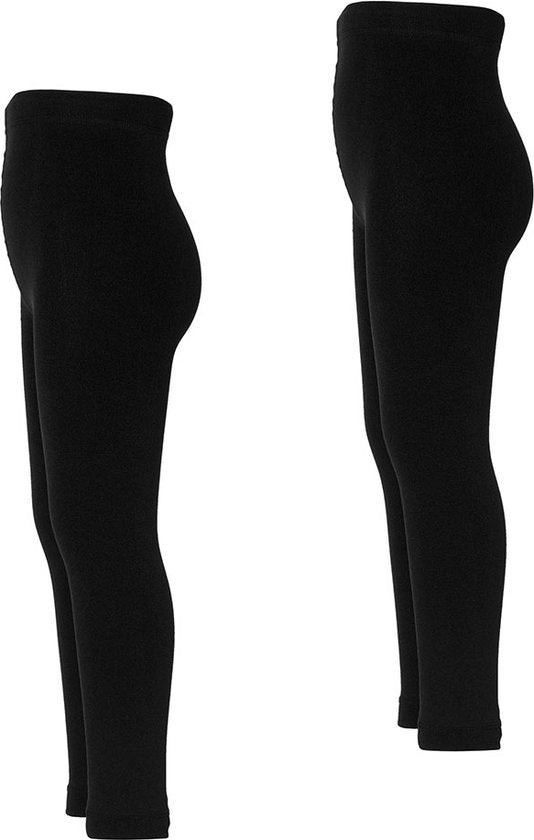Thermo Leggings Kinderen 2-Pack Zwart 164/176