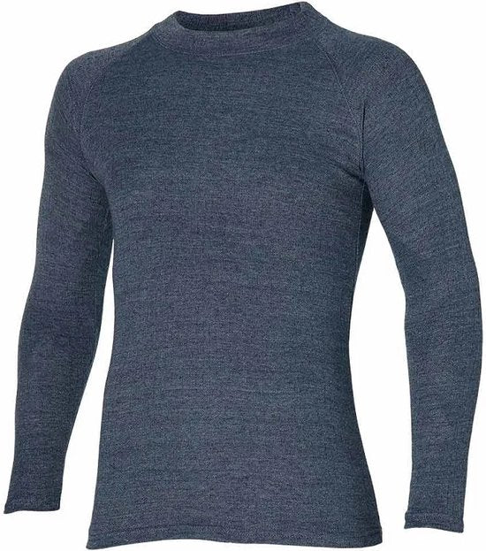 Thermo Shirt Heren Antraciet Melange M