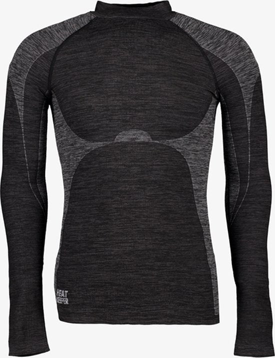 Premium Thermo Shirt Heren Zwart M