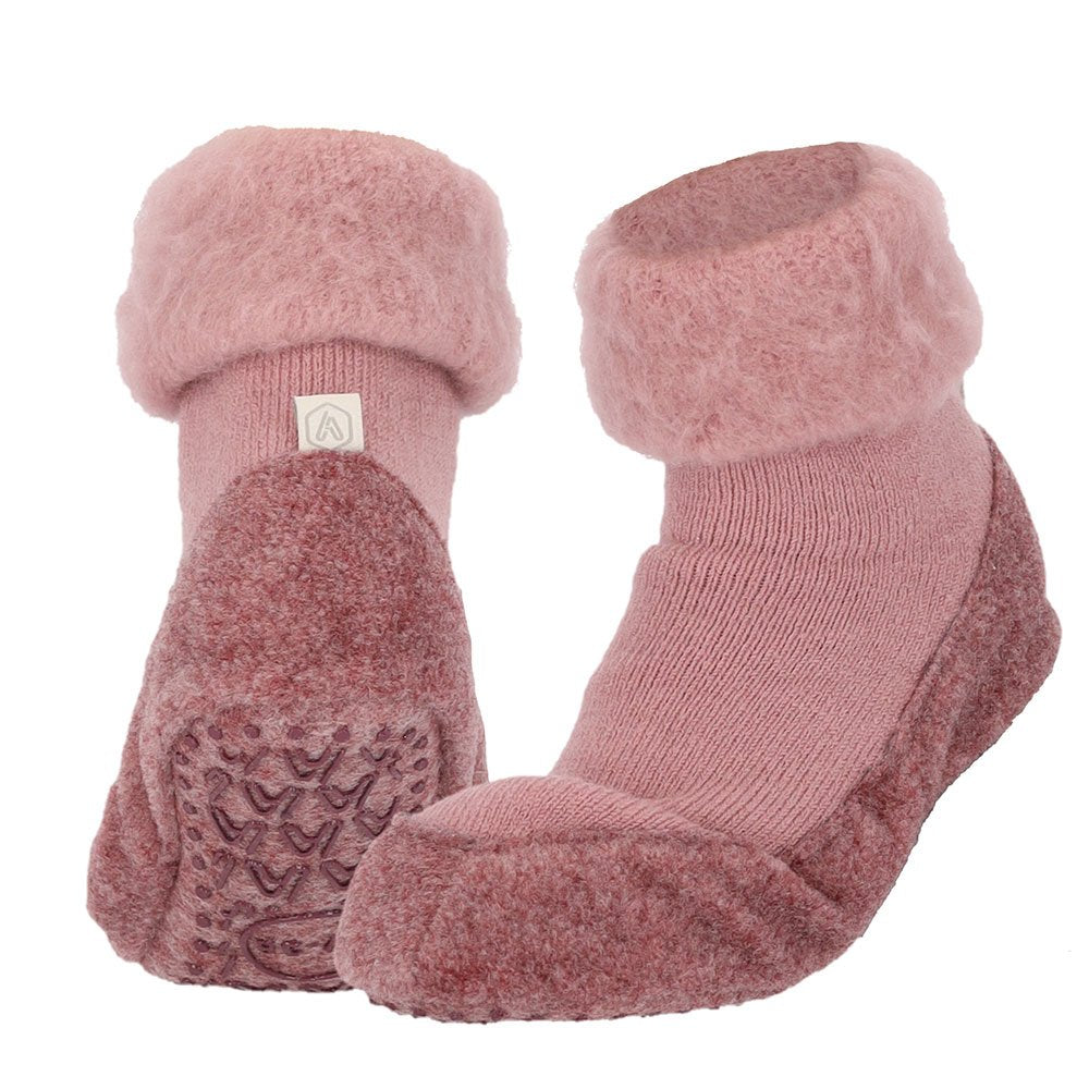 MP - Heat Essentials Wollen Pantoffel Sokken - Paars - 41/42