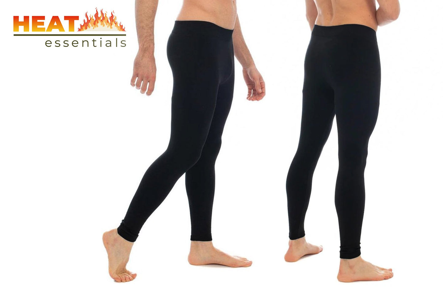 MP - Heat Essentials - Thermo Legging Heren - Zwart - XL/XXL