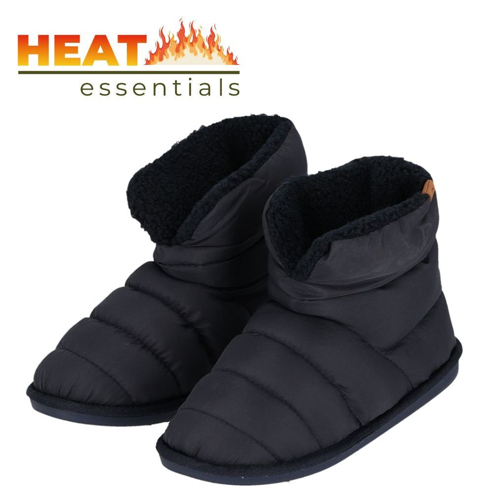 MP - Sloffen Heren 43 44 - Navy Blauw - Gewatteerd - Pantoffels Heren Maat 43 44