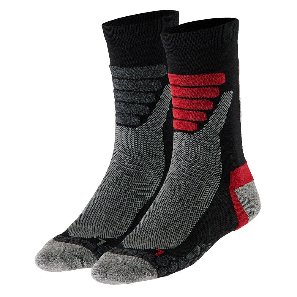 MP - Comfort Essentials Wandelsokken All Weather 2-Pack - Multi Zwart - Maat 39/42