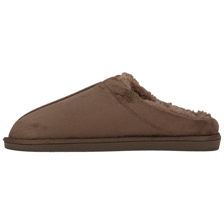 MP - Heat Essentials - Pantoffels Heren - Taupe Bruin - 43/44 - Suede Look
