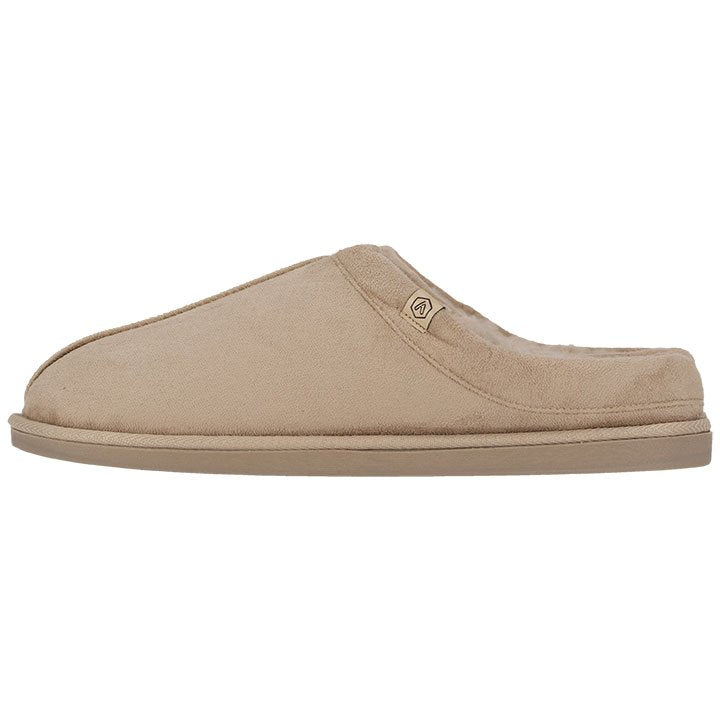 MP - Heat Essentials - Pantoffels Heren - Beige Zand - 45/46 - Suede Look