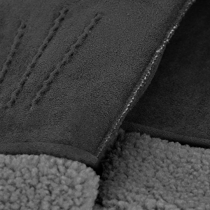 Heat Essentials Suede Handschoenen Zwart (OS)
