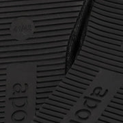 Heren Suede Instapsloffen Zwart 41/42