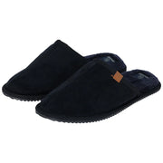 Heren Suede Instapsloffen Navy 41/42
