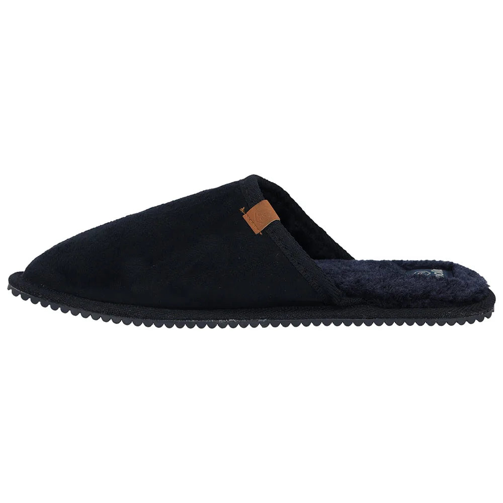 Heren Suede Instapsloffen Navy 41/42