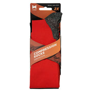 Compressiesokken 2-Pack Rood 39/42