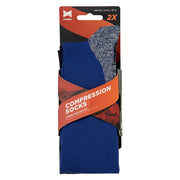 Compressiesokken 2-Pack Blauw 43/45