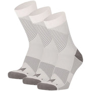 Sport Compressie Sokken Laag 3pk White 43/45