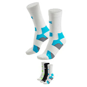 Fietssokken Multi White 3pk 45/47