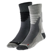 Wandelsokken 2-pk Multi Grey 39/42