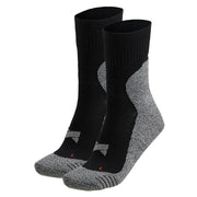 Technische Sportsokken 2-pk Multi Zwart 39/42