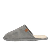 Dames Suede Instapsloffen Grijs 39/40
