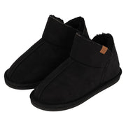 Dames Suede Sloffen Zwart 39/40