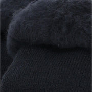 Wollen Pantoffel Sokken Donkerblauw 45/46