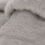 Wollen Pantoffel Sokken Grijs Melange 41/42