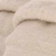 Wollen Pantoffel Sokken Beige 41/42