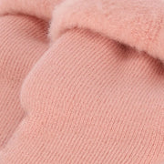 Wollen Pantoffel Sokken Roze 41/42