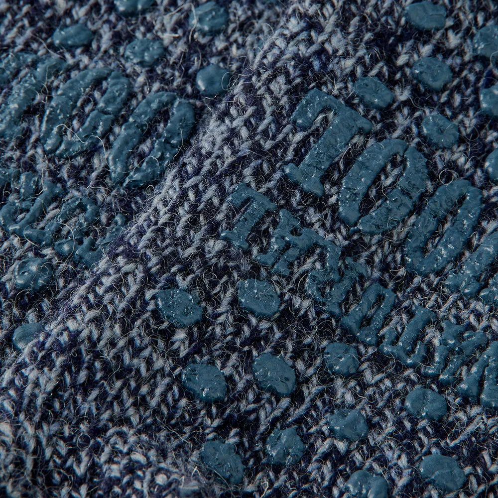 Wollen Antislip Huissokken Navy 39/42