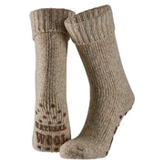 Wollen Antislip Huissokken Beige 39/42