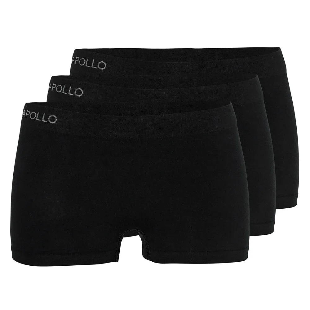 Hipsters Seamless Dames 3-Pack Zwart L