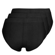 Briefs/Slips Seamless Dames 3-Pack Zwart
