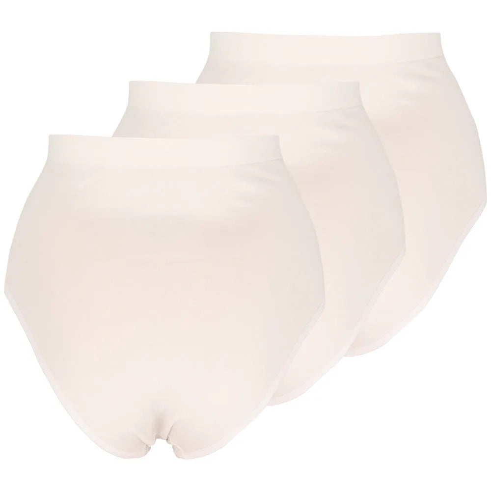 Maxi Slips Seamless Dames 3-Pack Wit XL