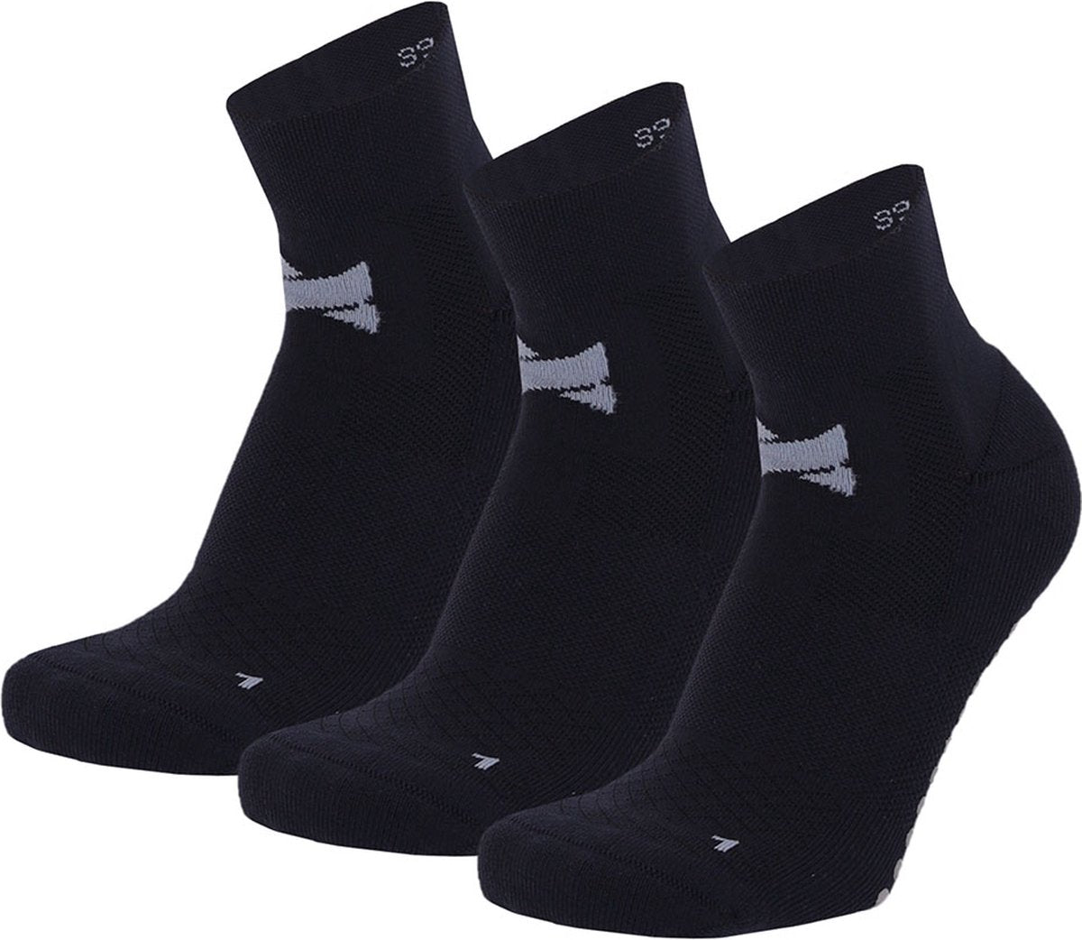 Antislip Sokken Dames Heren - Yoga Sokken Antislip Unisex - 3 Paar - Huissokken - Pilates Sokken - Sportsokken Dames - Gripsokken Voetbal - Grip Socks