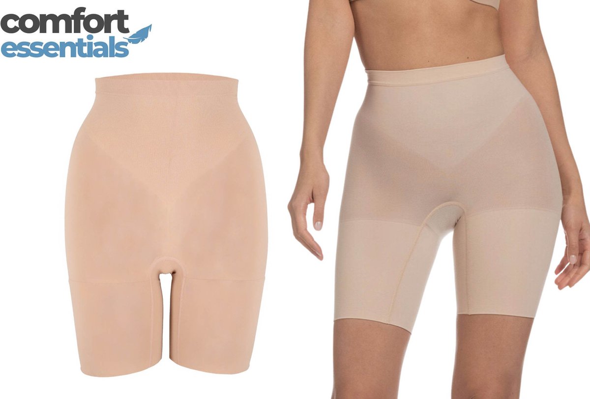 Comfort Essentials – Corrigerend Ondergoed – Shapewear Short – Dames Ondergoed – Everyday Shapewear Dames – Buik Billen Heupen