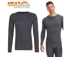 MP - Heat Essentials - ThermoShirt Heren - Antraciet Grijs - M
