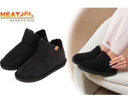 MP - Heat Essentials - Suede Pantoffels Dames - Zwart - 37/38
