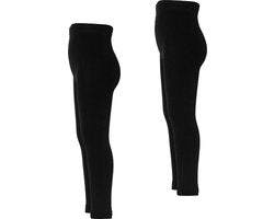 Thermo Leggings Kinderen 2-Pack Zwart 140/152