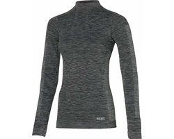Premium Thermo Shirt Dames Zwart XL