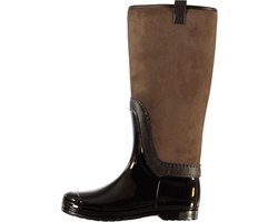 Dames Laarzen Gevoerd Suede Bruin 37