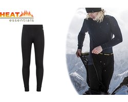 Thermo Broek Heren Zwart XL