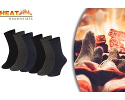 SET Thermo sokken 6pk assorted 39-42