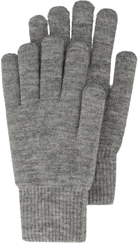 Heat Essentials gebreide handschoenen Medium Grijs Mel (OS)