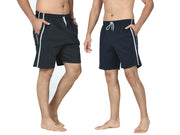 PC Loungewear Korte Broeken Heren 2-Pack Navy-Antraciet